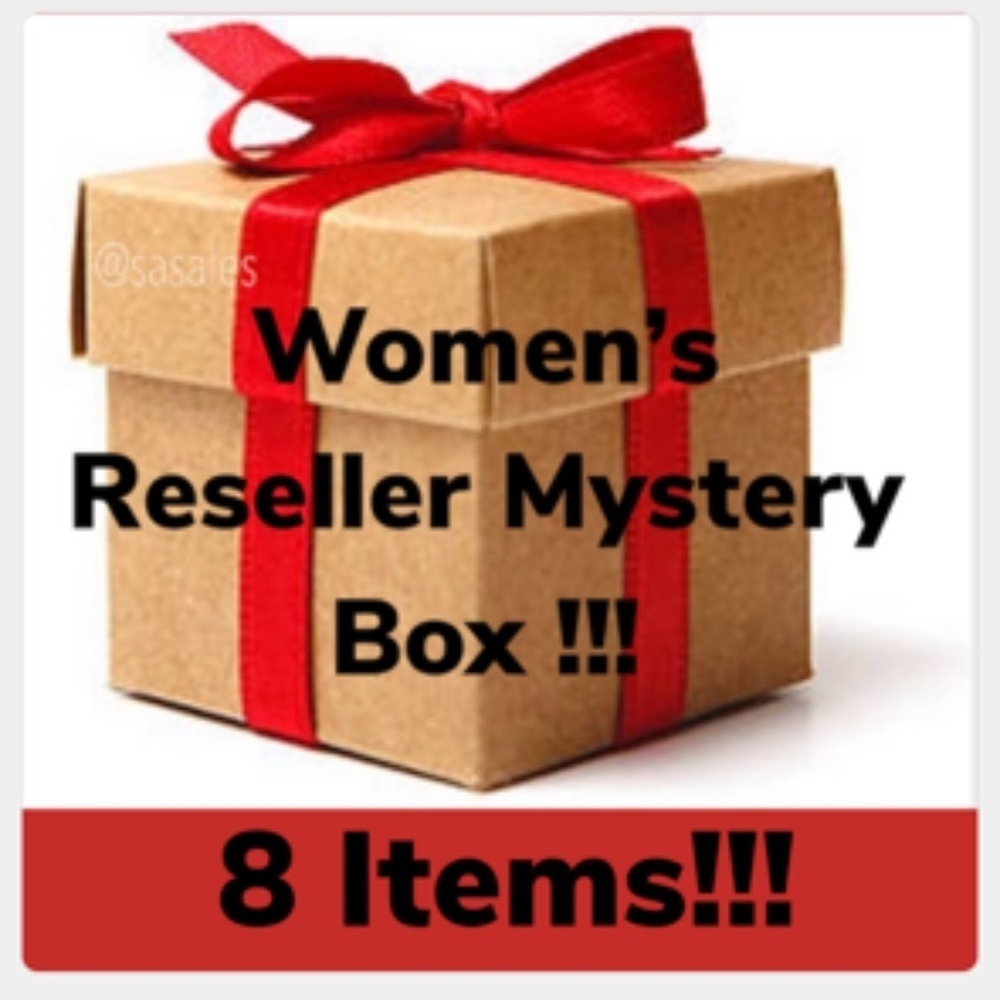 5 Star Rated Women's Reseller Mystery Box 8 Items!